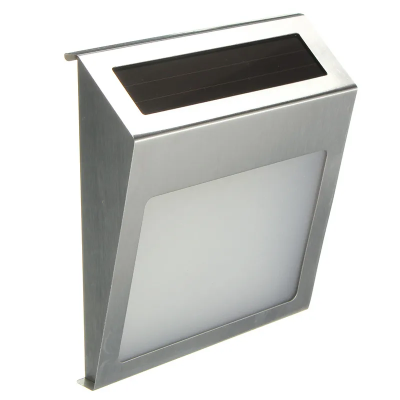 

20lm Waterproof IP44 Solar Powered 3 LED Solar Light Outdoor House Address Door Number Doorplate Lamp Wall Lamp