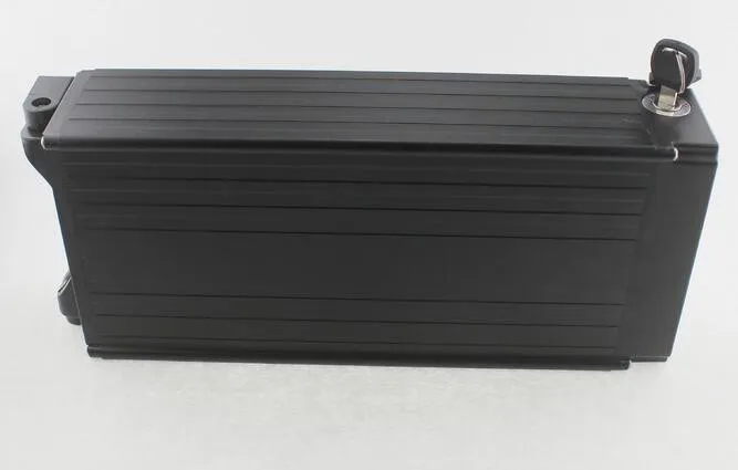 Sale Black 48V 28AH for Panasonic cell electric bike battery rear rack battery 1000W BMS bike lithium battery Aluminum housing 3