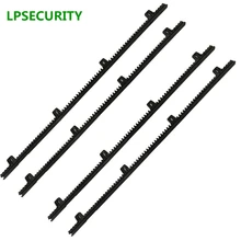 LPSECURITY 4 м в упаковке нейлоновая зубчатая рейка и зубчатая шестерня для раздвижных ворот