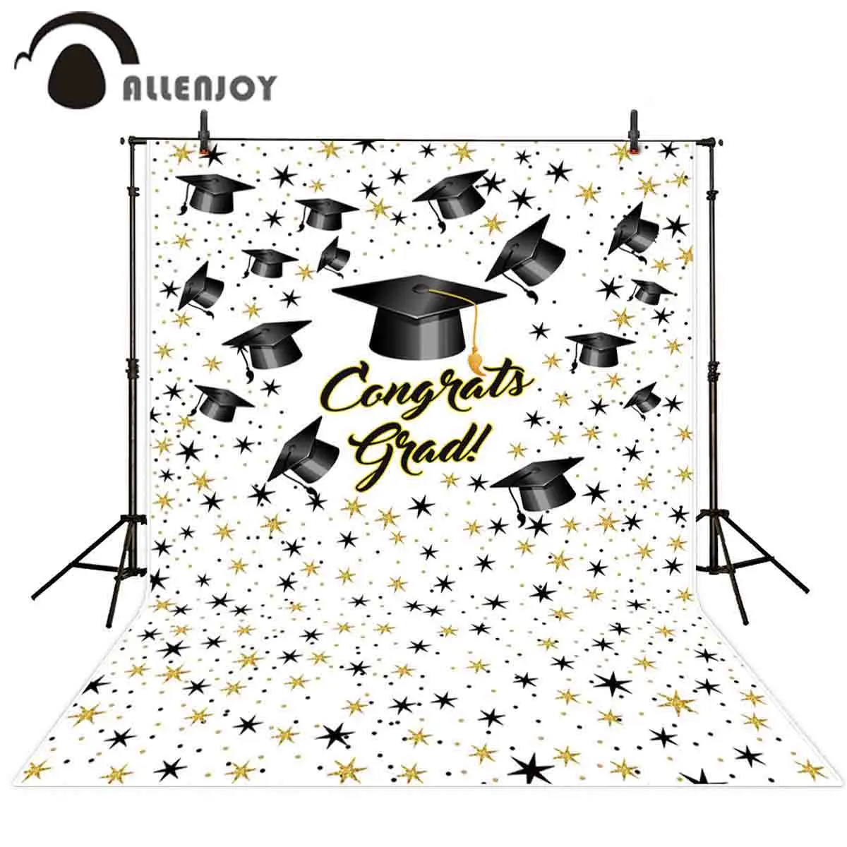 Allenjoy фотографический фон мальчишник Золотая Звезда поздравительвечерние