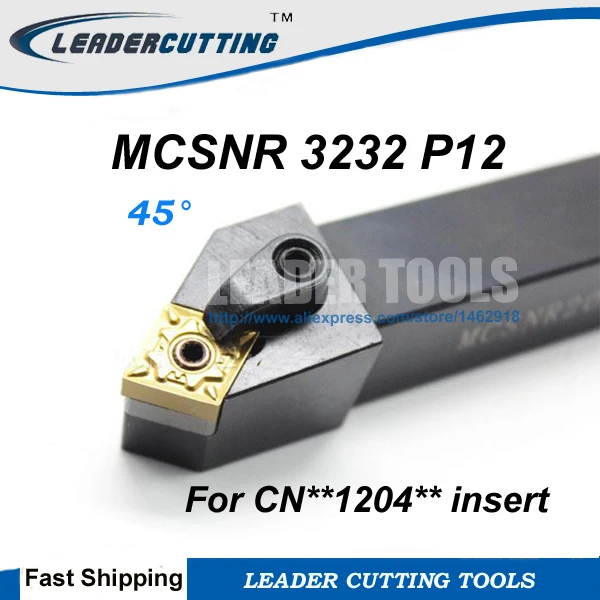 1P 95° MCLNR2525M12 CNC Lathe Turning Tool Holder For CN**1204** insert
