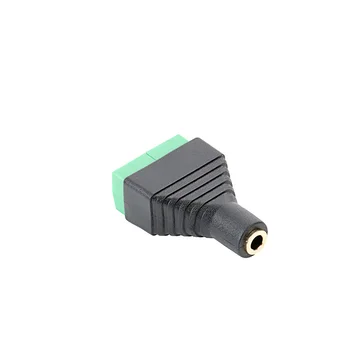 

5PCS Solderless Gold Plated Jack3.5mm Headphone Plug Level 4 with Mic 3.5 mm Connector Audio 4 Female Terminal