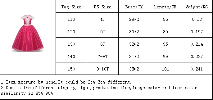 Нарядные платья для девочек; детское платье; Цвет Белоснежка; Косплей Костюм принцессы; Рапунцель; Аврора; Белль; Спящая красавица Софии; вечерние платья