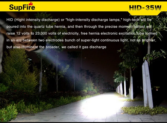 HID flaslight