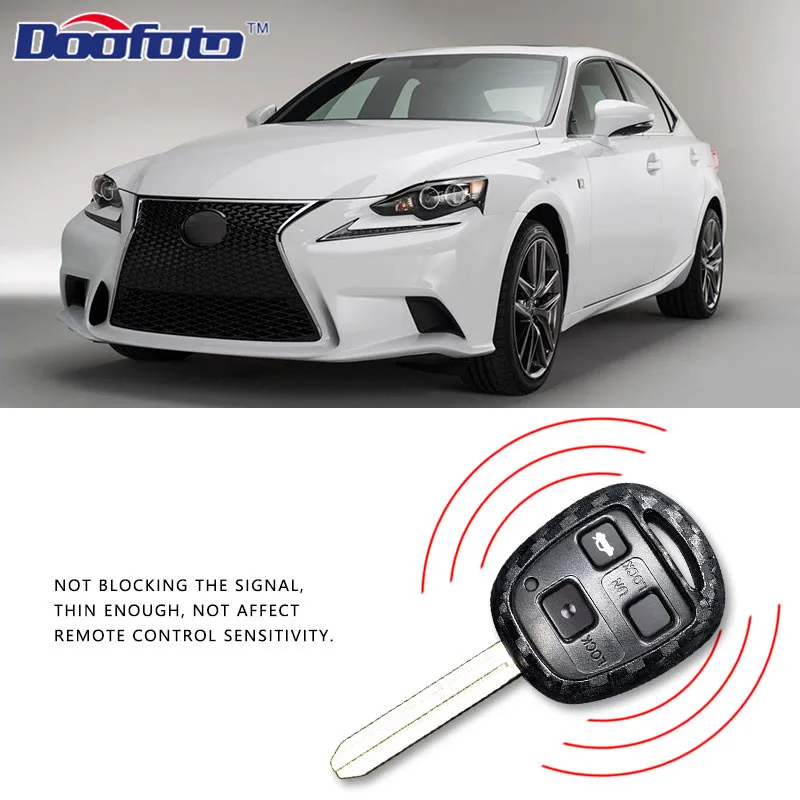 Carbon fiber key cover for LEXUS (4)