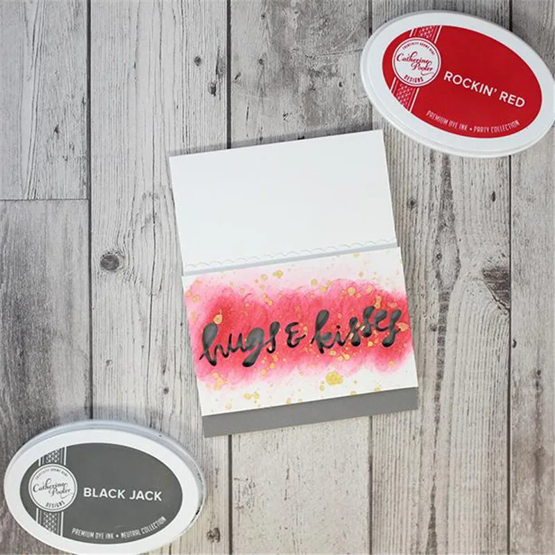 

Eastshape Word Hugs & Kisses Metal Cutting Dies Scrapbooking Letter for Cards Making Paper Crafts Die Cut New Arrival 2019