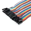 Макетная плата для кабеля Dupont, 20 см, 2,54 мм, для Arduino, женские, мужские джемпера, коннектор, провод, Dupont, кабели, перемычка, набор электроники ► Фото 2/5