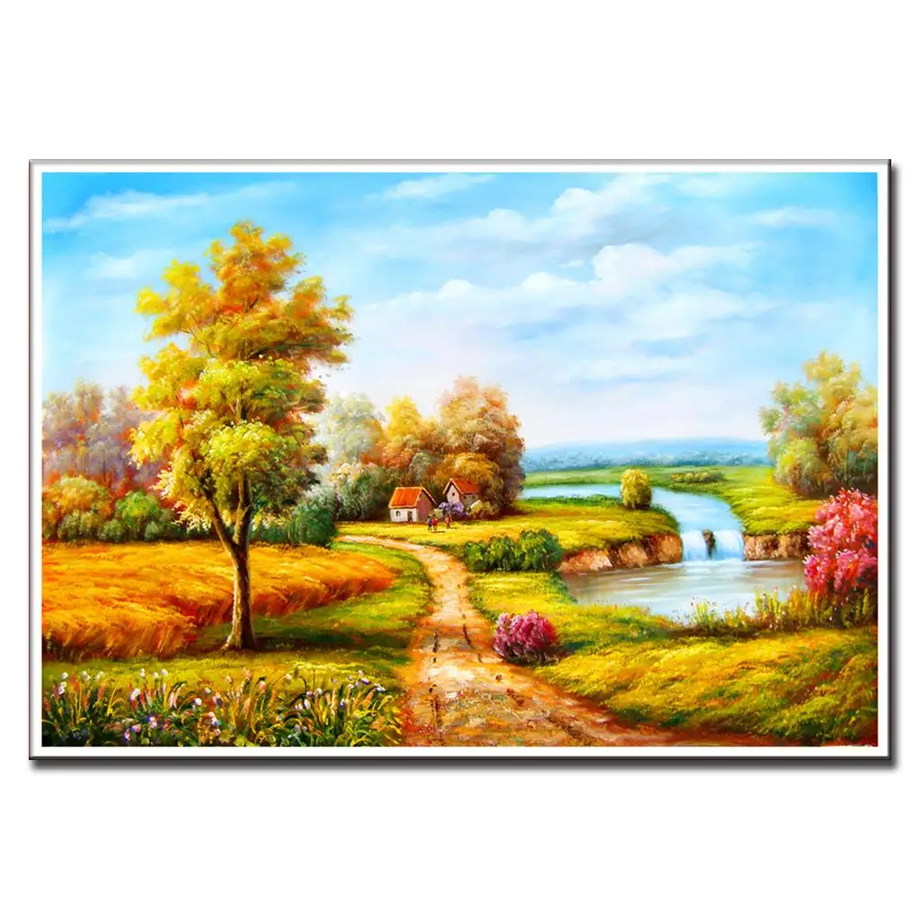 Aliexpress.com : Buy Mediterranean Sunny Field Scenery ... Aliexpress.com : Buy Mediterranean Sunny Field Scenery ...