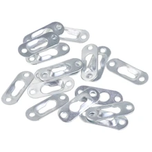 20pcs/Lot Metal Keyhole Hanger Fasteners for Picture Frames Mirrors Cabinet