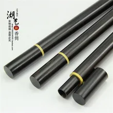 Halus hitam ungu wingceltis mosaik boxwood panjang joss tongkat silinder kombinasi kotak tabung, Ada peralatan grosir(China)