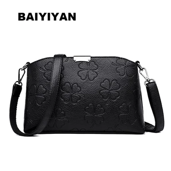 

New Fashion Women Bag Embossed PU Leather Handbags Shoulder Bag Small Flap Crossbody Bags for Ladies Messenger Bags
