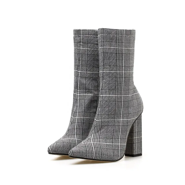 plus size high heel boots