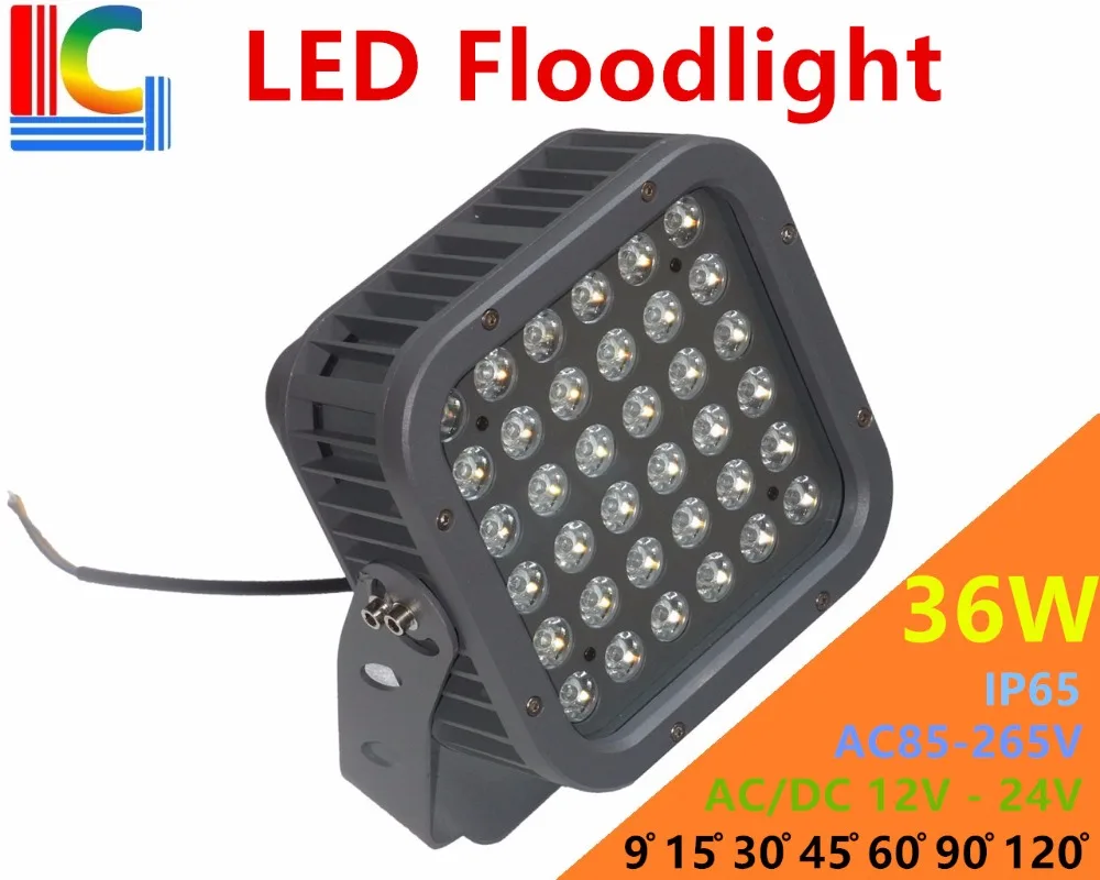 36 W LED Schijnwerper High Power Outdoor IP65 Waterdichte Tuin Lampen 24 V 110 V 220 V Straat Verlichting Plaza verlichting DMX512 Standaard