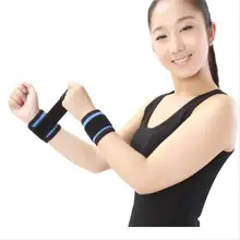 2 шт. регулируемый спортивный браслет для тяжелой атлетики, спортивный браслет на запястье, большой палец, поддерживающие ремни бинт эластичный фитнес-тренинг, безопасный фиксатор запястья