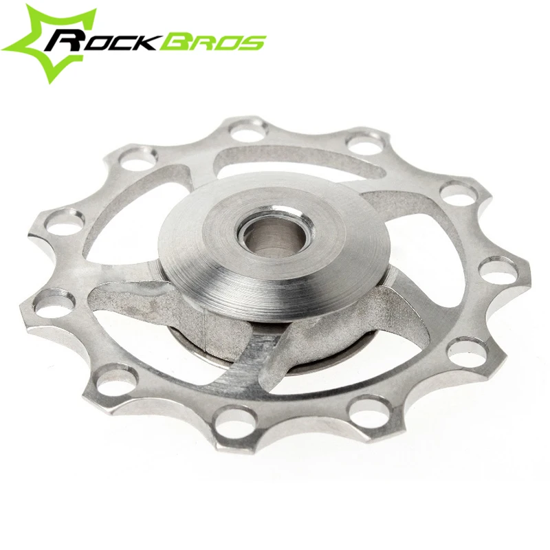 

ROCKBROS Titanium Ti Jockey Wheel Rear Derailleur Pulley 11T SRAM Full CNC design, 2pcs