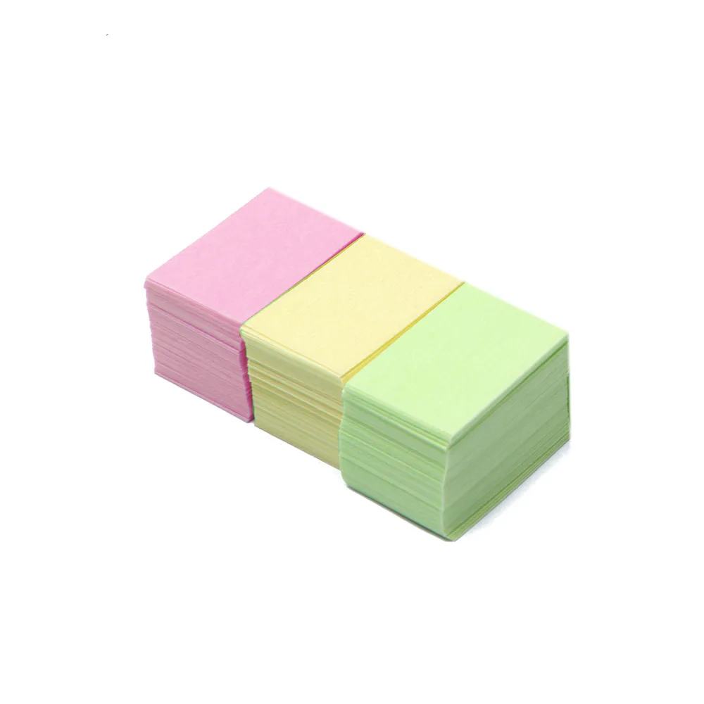 1000PCS Colorful Lint Free Nail Art Gel Polish Remover Cotton Pad Nail Wipe Wipes Bath Manicure Gel Lint-Free Wipes 100%Cotton