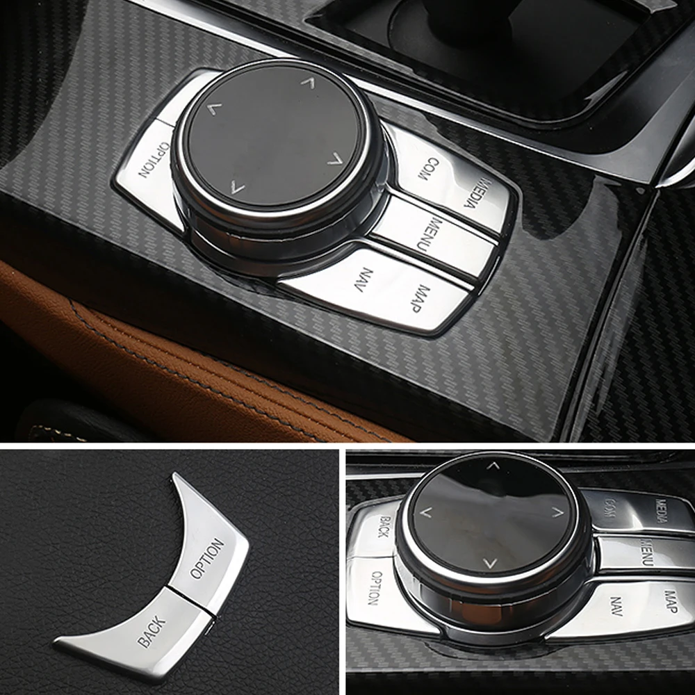 54115 for bmw  idrive button sticker 2