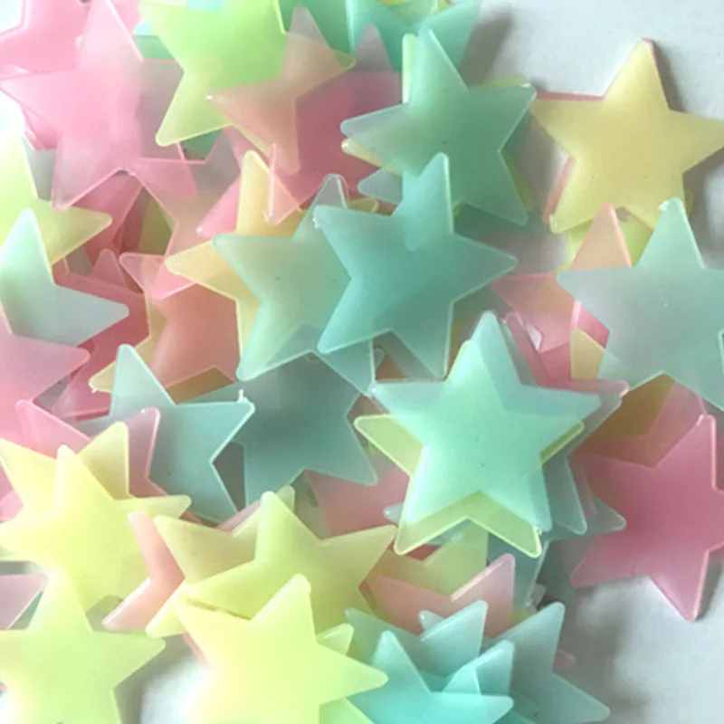 Aliexpress.com : Buy Glow In The Dark Star Stickers Decal