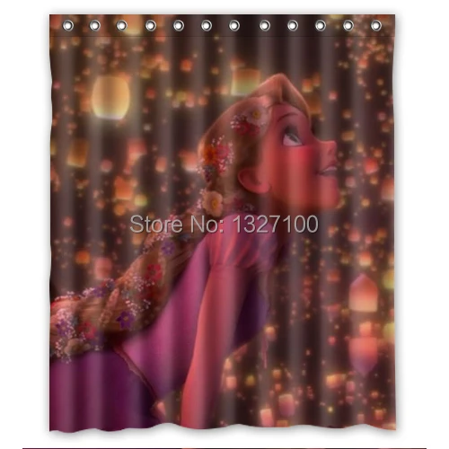 personality Tangled Shower Curtain 60x72 inch decent | Дом и сад