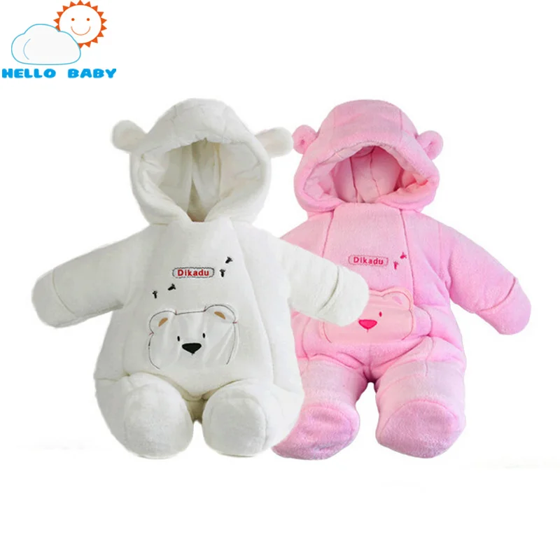 

new high quality fashion Style newborn winter jackets for baby coats clothing coral fleece winter jumpsuits outerwear brand kids