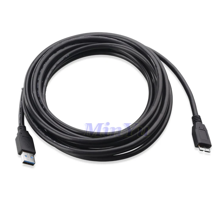  MaxLLTo Cable de sincronización de datos del cargador de  alimentación USB 3.0 para disco duro externo Toshiba 1tb 2tb 3tb, 3 pies de  largo - negro : Electrónica