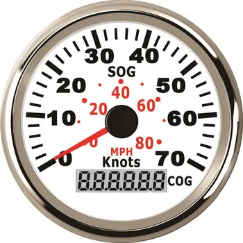 

Waterproof GPS Speedometer 70Knots 80MPH Speed For Boat Yacht Vessels With Backlight 3-3/8'' (85mm) 12V/24V