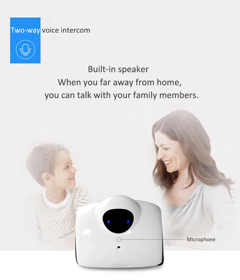 Умный пульт дистанционного управления для членов семьи, робот с дистанционным управлением для смартфона, интеллектуальная Мобильная камера, робот