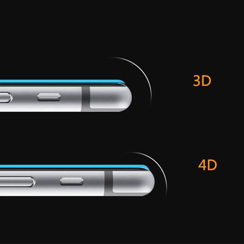 NFH 4D полное покрытие закаленное стекло для iPhone 8 8 Plus 3D 9H экран протектор Взрывозащищенная Пленка чехол для 8 4," 5,5"