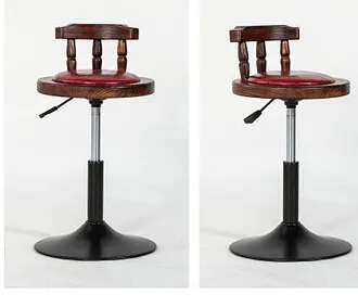 Американский барный стул. Стопы стула. Спереди стол и стул. Кофе стул