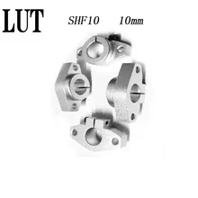 4pcs SHF8 SHF10 SHF12 SHF16 SHF20 SHF25 SHF30 aluminum linear Rod Rail Shaft Support CNC Router parts 3d printer parts