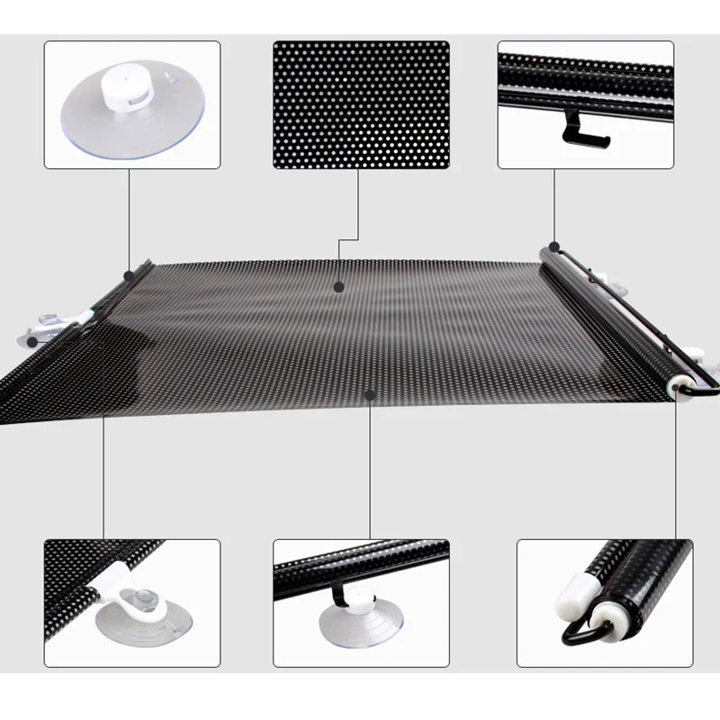 1pc SEEYULE Front Car Windshield Sun Shades Auto Retractable Rear Window Sunshade Foil Film Cover Visor Shield Screen 1pc SEEYULE Front Car Windshield Sun Shades Auto Retractable Rear Window Sunshade Foil Film Cover Visor Shield Screen