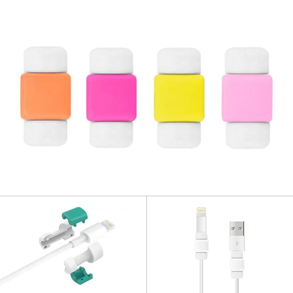 Простой кабель для передачи данных с разъемом Lightning зарядки USB защита Apple /iPhone iPad