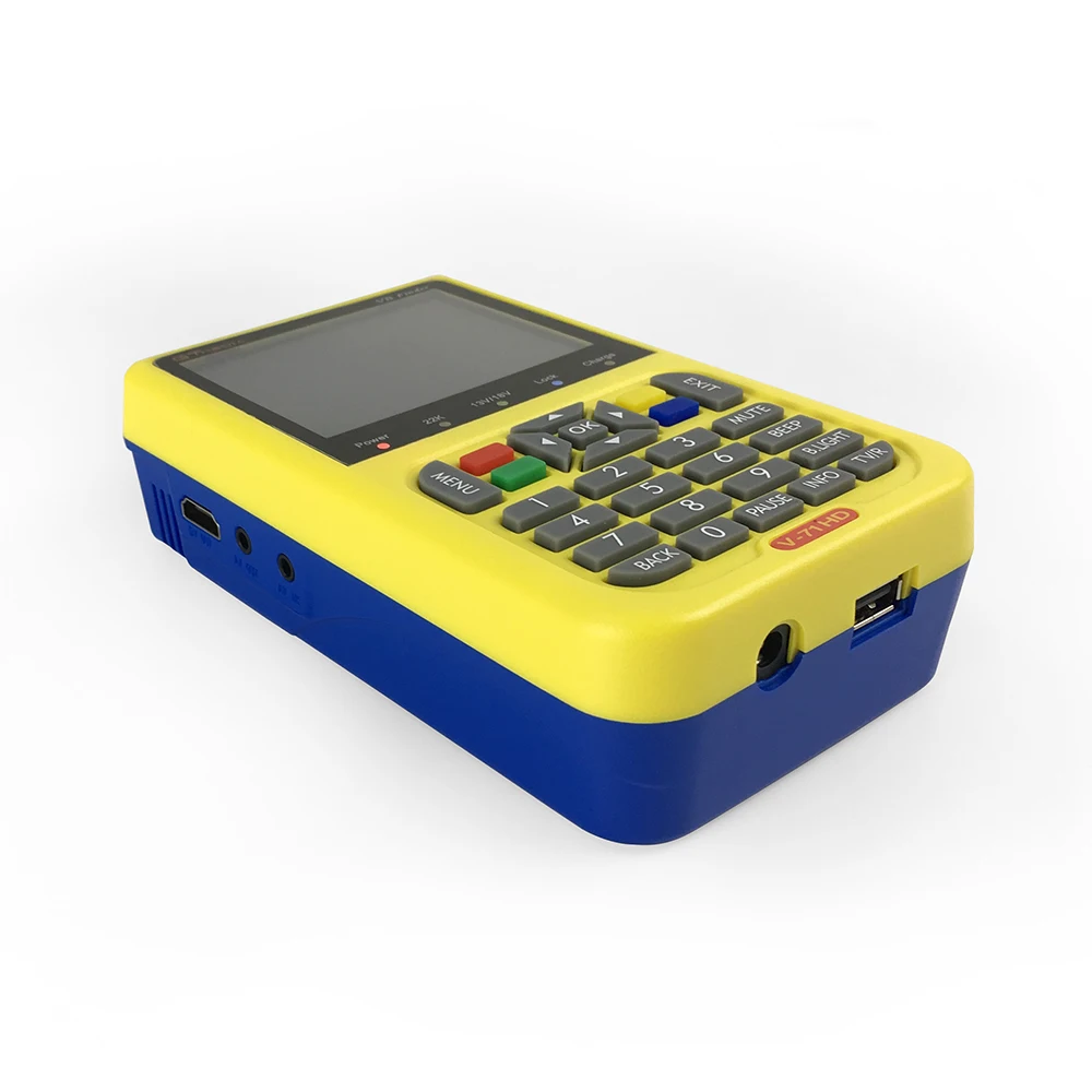 GTMEDIA/Freesat V8 Finder HD DVB-S2 Digital Satellite Finder HD 1080P Sat Finder DVB S2 3.5 inch LCD Satellite Meter Satfinder