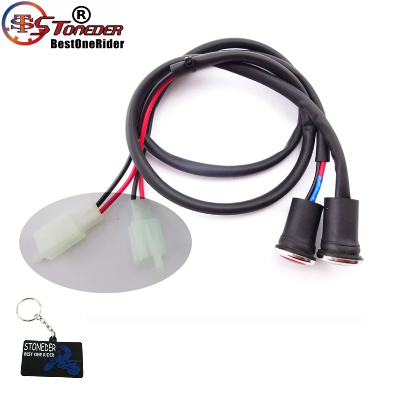 STONEDER 13 Wire 5 Function Handle Control Switch W Choke Lever For ATV