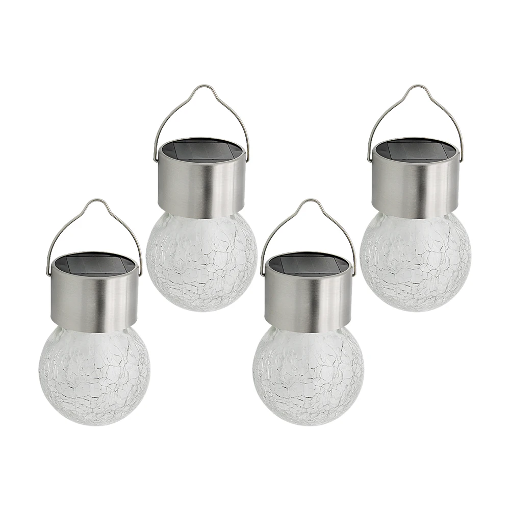 solar hanging crackle ball