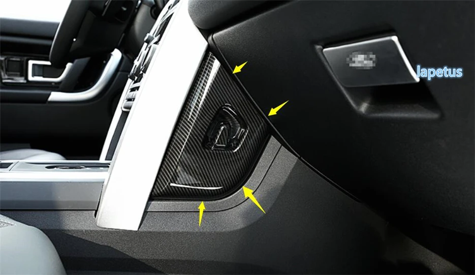

Lapetus Side Central Control Panel Decoration Sticker Cover Trim Fit For Land Rover Discovery Sport 2015 2016 2017 2018 2019 ABS