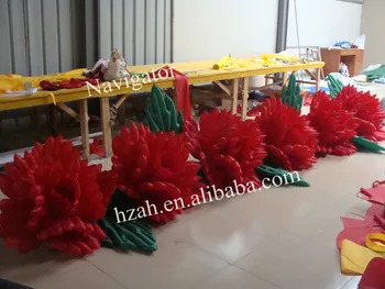 

red decoration flower party decoration