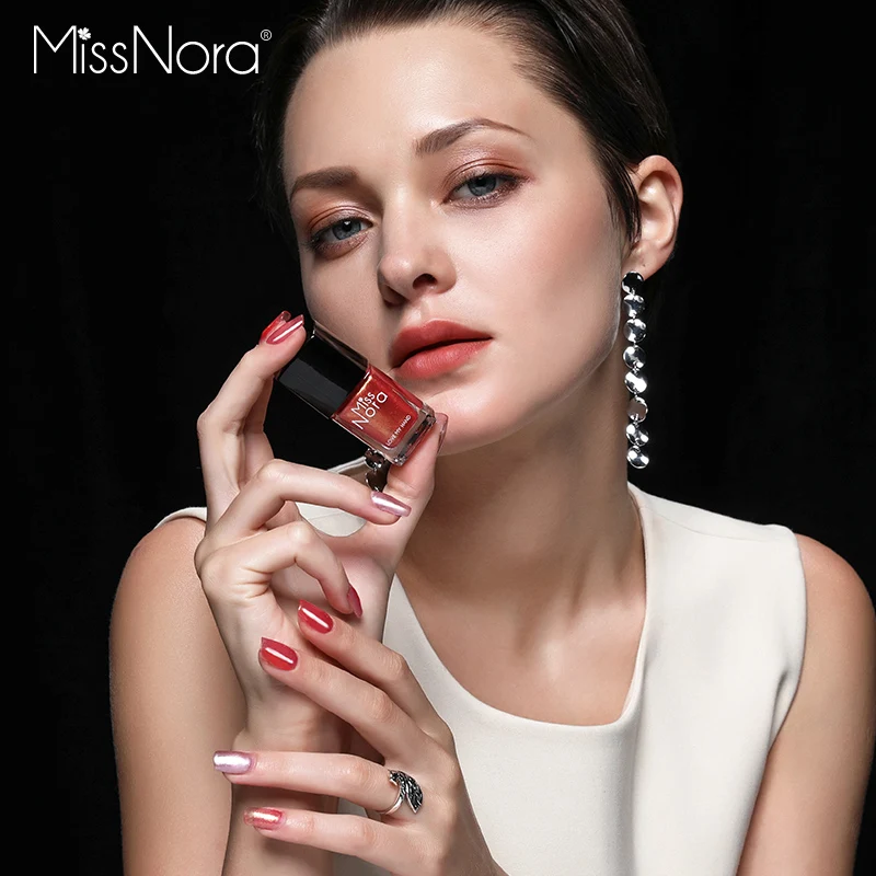 MISS NORA Water Based 6ml Soak Off Crackle Nail Polish Top Coat Nail