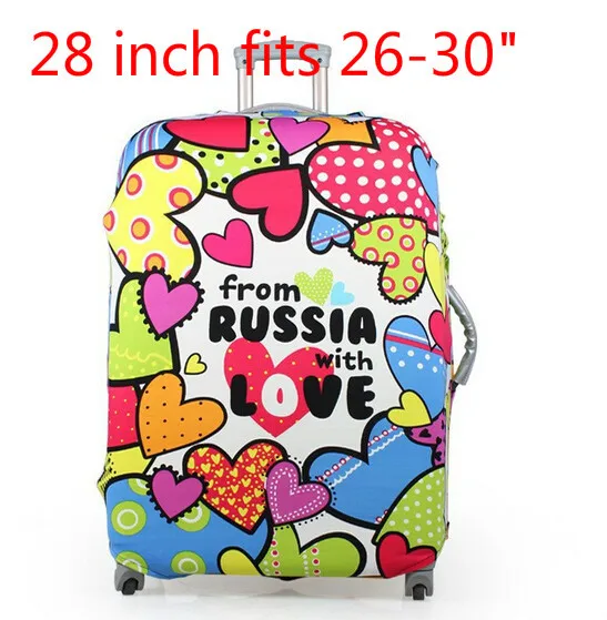 2" 24" 2" дорожный защитный чехол на чемодан, чехлы для багажа, грязезащитный чехол, аксессуары для путешествий, чехол для to18-30 дюймов - Цвет: 28 Inch XL
