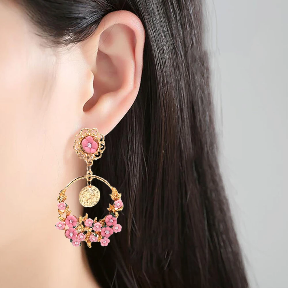 XY новые модные ретро большие серьги в drop для Дамская Мода jewelry Красота большое