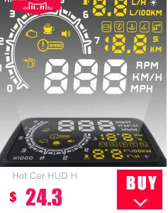 ActiSafety HUD автомобильный проектор автомобильный Стайлинг считыватель скорости саморегулирующийся автомобиль топливо и т. Д. Параметры дисплей система сигнализации