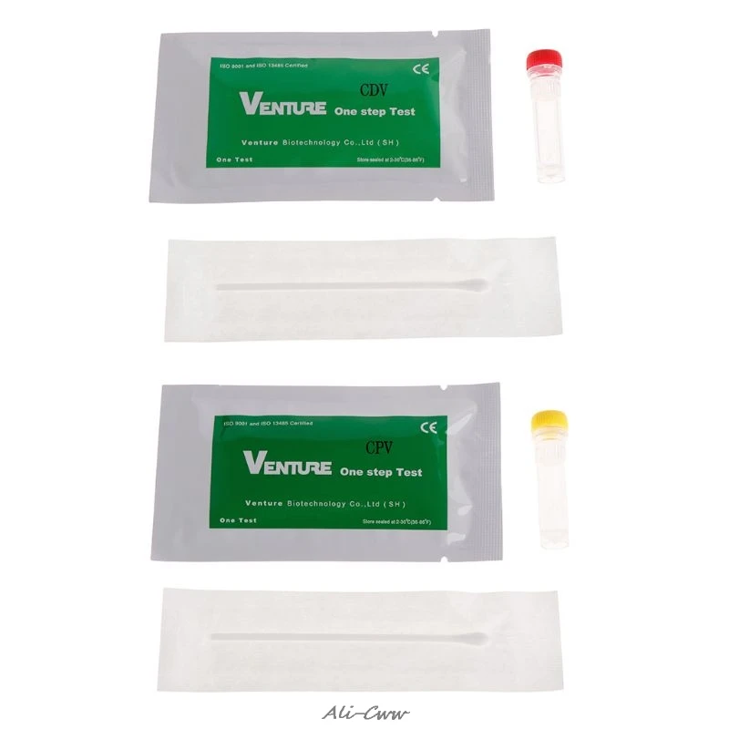 

1 Pc Pet Test Paper Canine Home Health Detection Distemper Parvovirus Virus CDV/CPV Pet Virus Detection