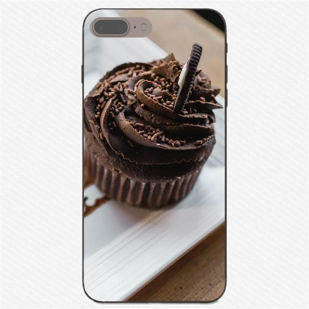 Милый шоколадный торт для Samsung Galaxy Note 4 8 9 G313 S3 S4 S5 S6 S7 S8 S9 S10 Edge Plus Lite I9082 TPU чехол