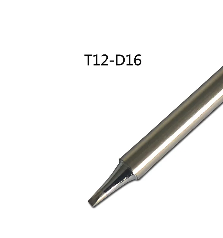 

Gudhep T12-D16 Soldering Iron Tips for FX951 Soldering Rework Station FM2027 FM2028 FX9501 Soldering Iron Handle