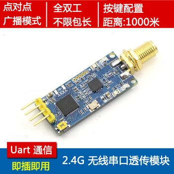

Remote 2.4G ZigBee CC2530 Wireless Transmitting and Receiving Serial Transmission Transceiver Module