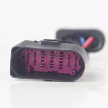 AKD Car Styling Headlight Adapter for Golf 7 Headlight orignal Xenon model