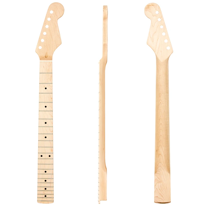 

2Pcs Maple Guitar Neck 22 Fret for Electric Guitar Replacement Parts
