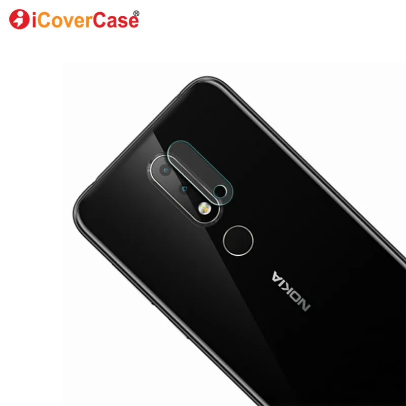 2 шт. защитная пленка из закаленного стекла для камеры Nokia X6 6 чехол мобильного