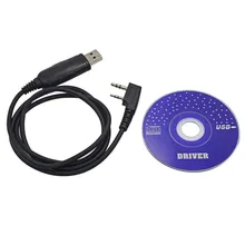 Cabo De Programação USB para KST Rádio KSTERA K16 K12 K6900 V6 FLOUREON V2 V8 KSUN Walkie talkie RT22 RT15 X-30 X-63 X-65