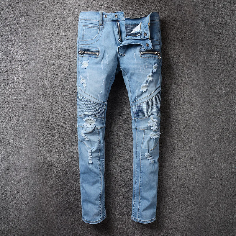 Celana Panjang Pria Model Robek Casual Dan Keren Celana Panjang Pria Model Robek Casual Dan Keren